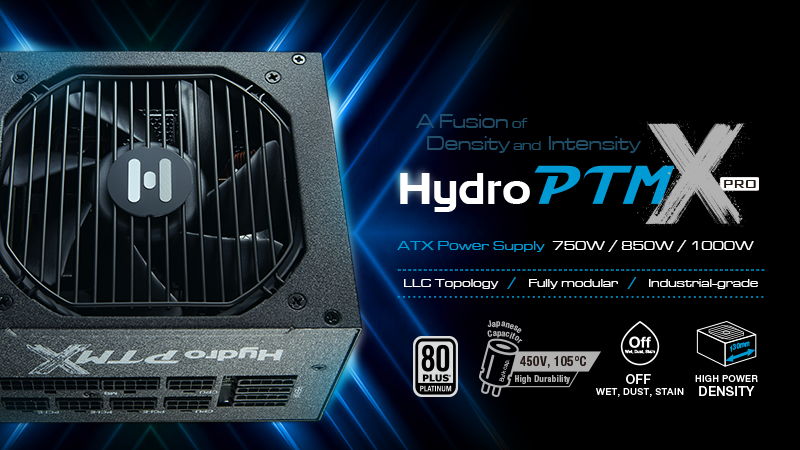 FSP Unveils the new Hydro PTM X Pro Series Power Supplies