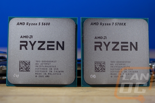 AMD Ryzen 5600 and 5700X