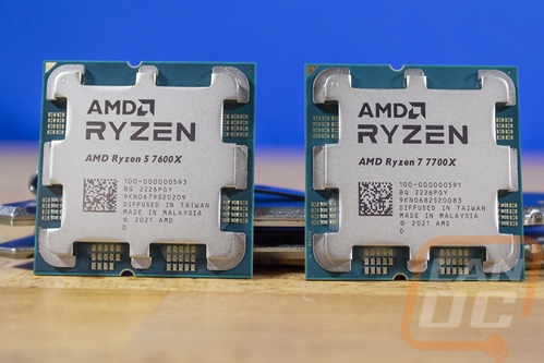 AMD Ryzen 5 7600X and Ryzen 7 7700X