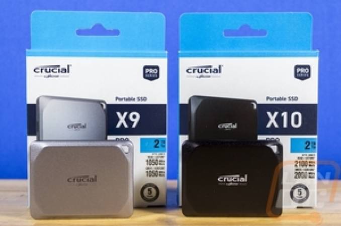 Crucial X9 Pro and X10 Pro Portable SSDs